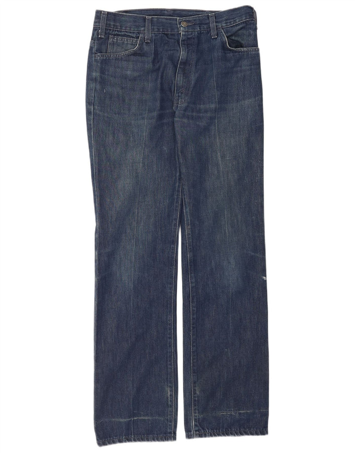 Blugi drepti pentru bărbați Levi's W33 L34 Bumbac albastru