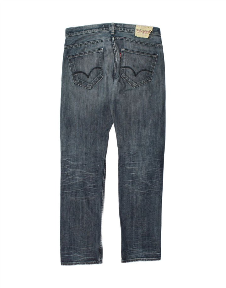 LEVI'S Mens 504 Straight Jeans W33 L33 Blue