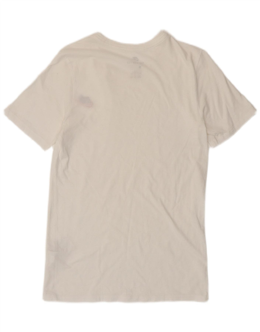 Tricou NIKE pentru bărbați cu croiala atletică Top mic, alb, bumbac