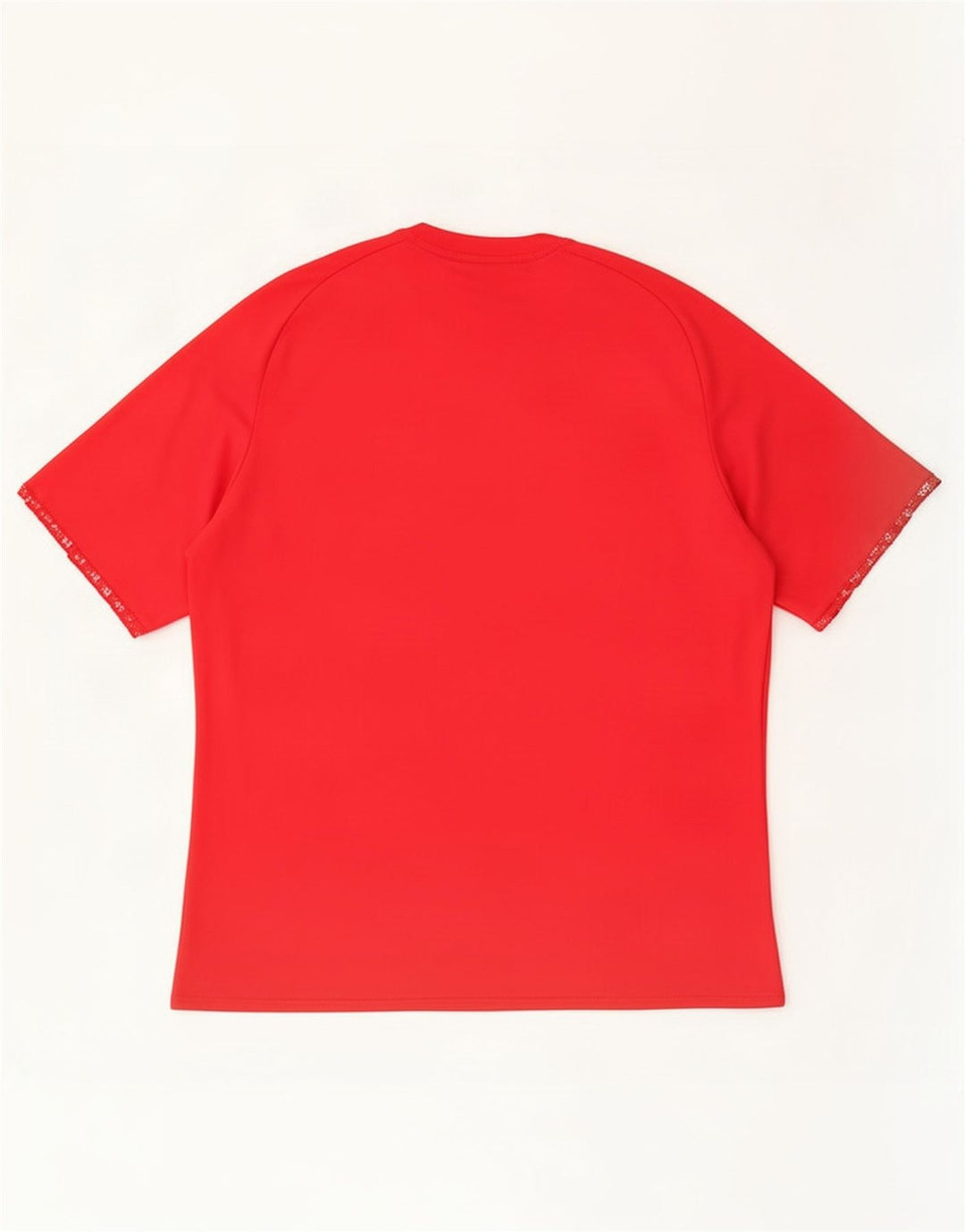 Tricou Adidas Climalite pentru bărbați Top Mediu Roșu Colorblock Poliester