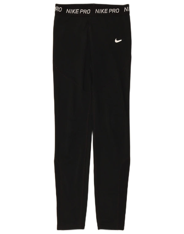 Leggings NIKE Fete Dri Fit Graphic 13-14 ani XL Poliester negru