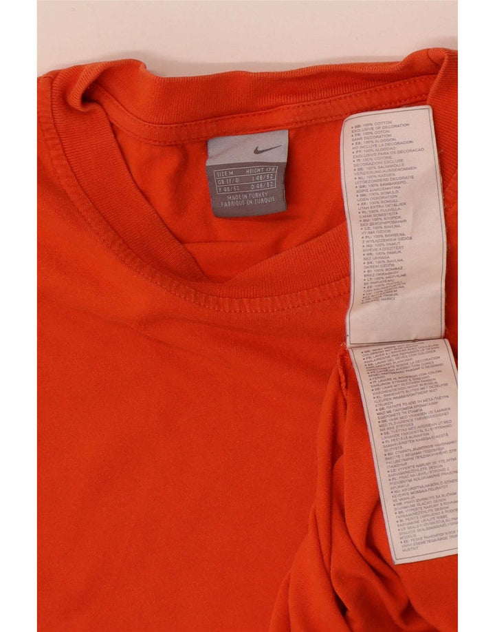 Tricou pentru bărbați Nike Top UK 39/41 Bumbac portocaliu mediu