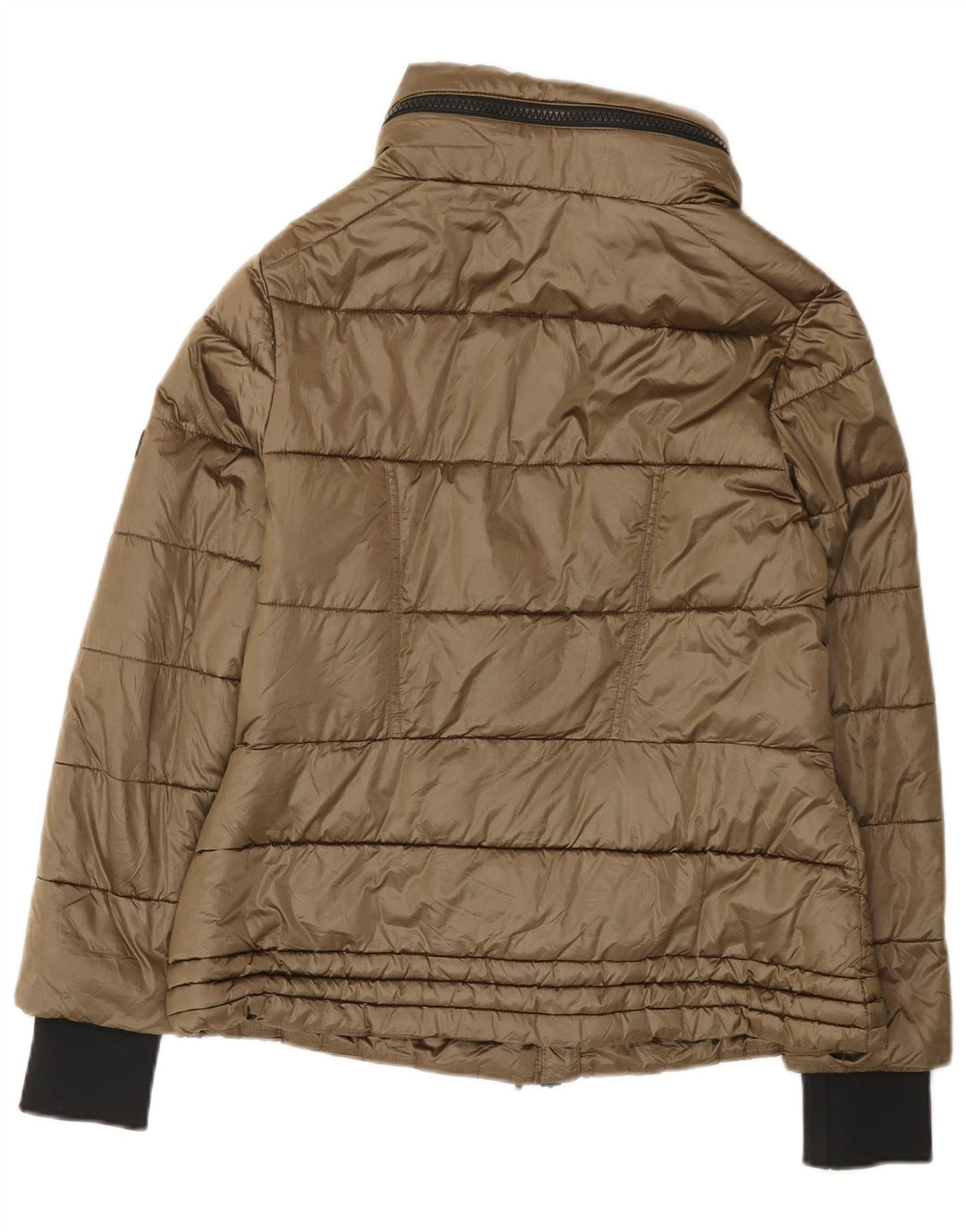 Jachetă căptușită cu glugă Barbour pentru femei UK 12 Medium Kaki Poliamidă