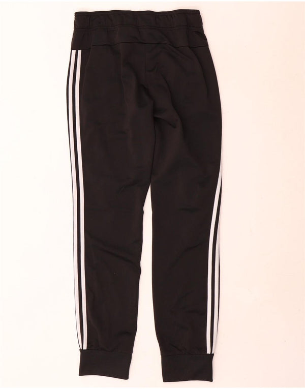 Pantaloni de trening Adidas pentru femei Joggeri UK 8/10 Poliester negru mic