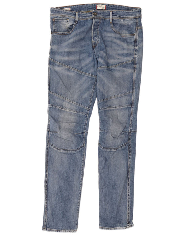 Blugi Jack & Jones GLENN Slim pentru bărbați W36 L34 Bumbac albastru