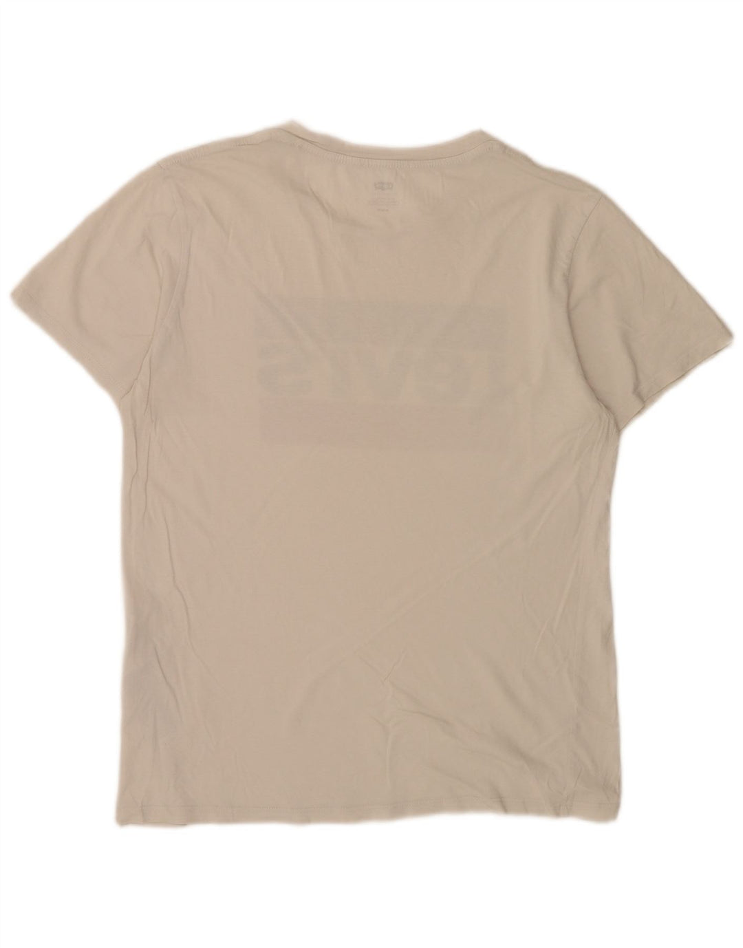 Tricou grafic Levi's pentru bărbați Top mediu alb din bumbac color bloc
