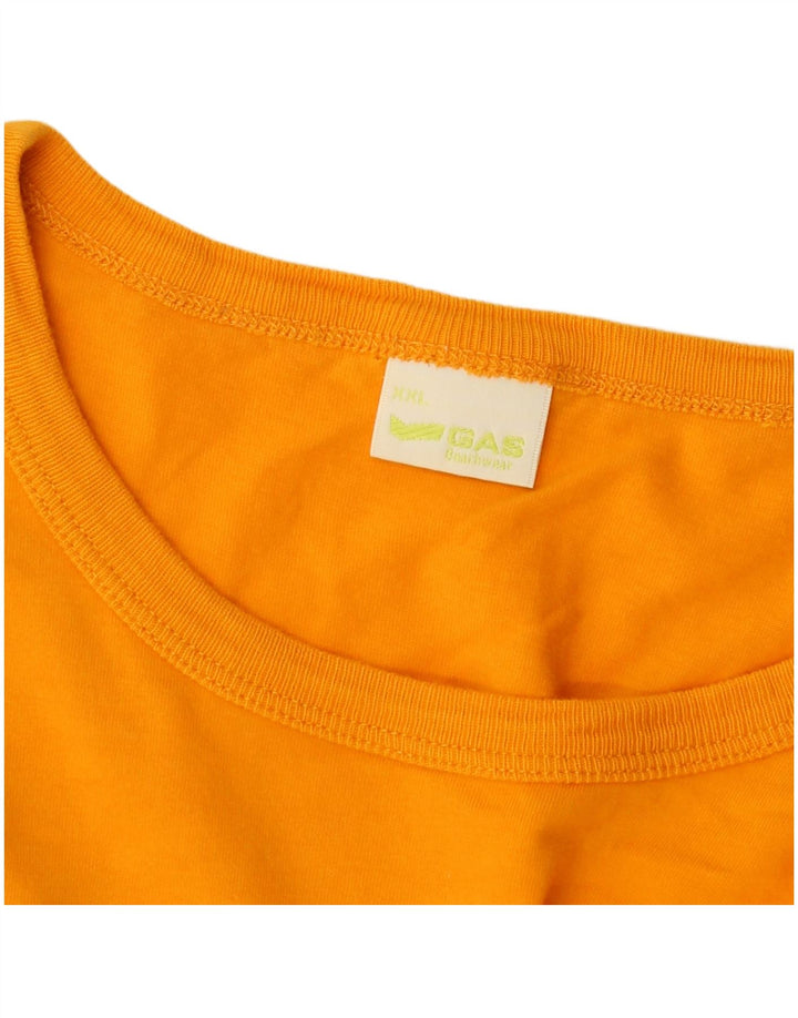 Tricou grafic Gas pentru femei Top UK 20 2XL Portocaliu