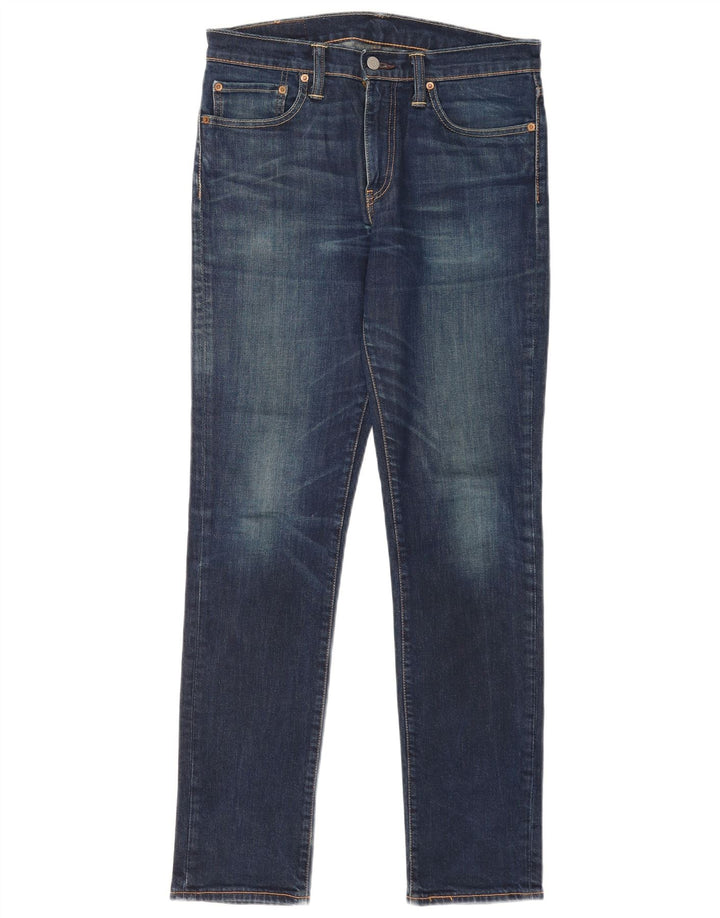 Blugi pentru bărbați Levi's 511 Slim W32 L34 Bumbac bleumarin