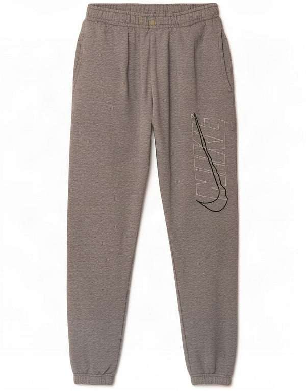 Nike Mens Graphic Trening Pantaloni Joggeri Medium Gri Bumbac