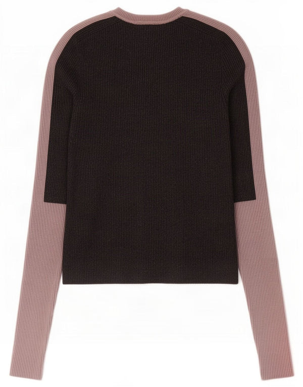 Bluză Crop Top pentru femei Zara UK 12 Gri mediu, viscoză, bloc de culoare
