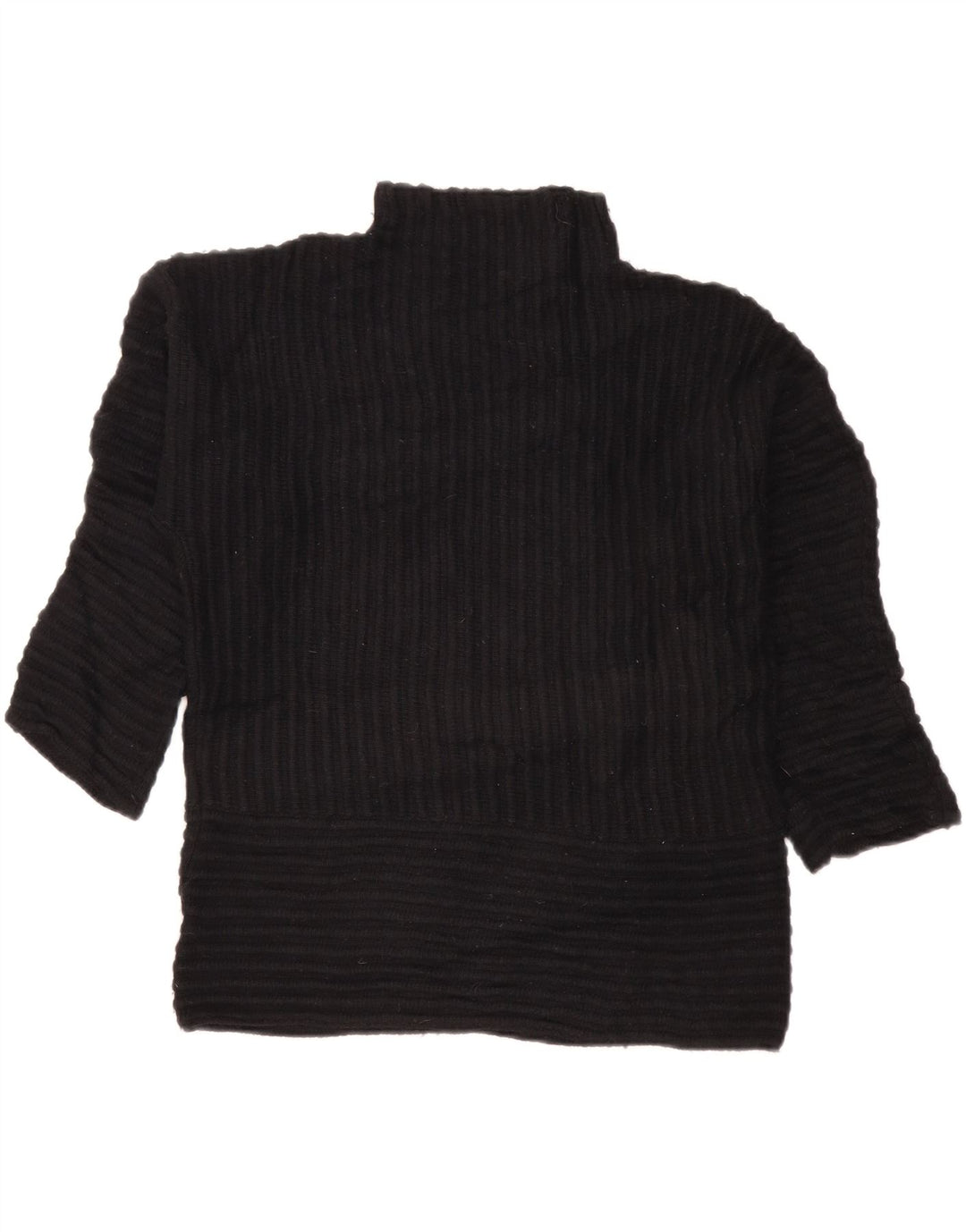 DKNY Pulover oversized cu gât țestoasă pentru femei UK 10 Small Black
