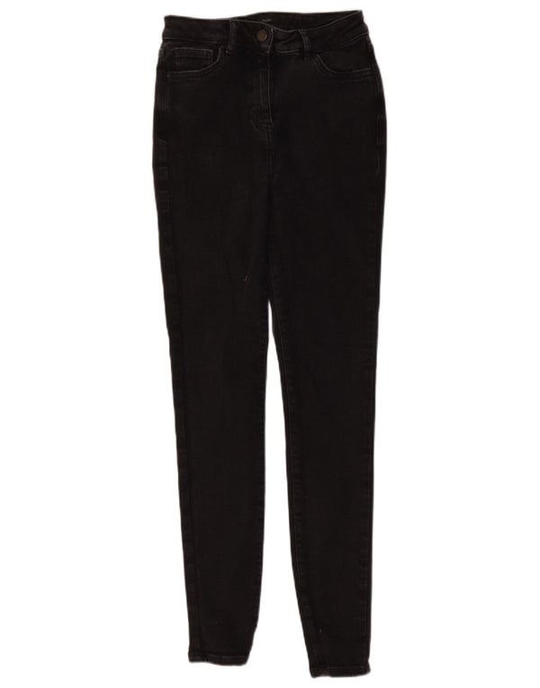 Blugi skinny pentru femei M&Co UK 10 Small W26 L28 Bumbac negru