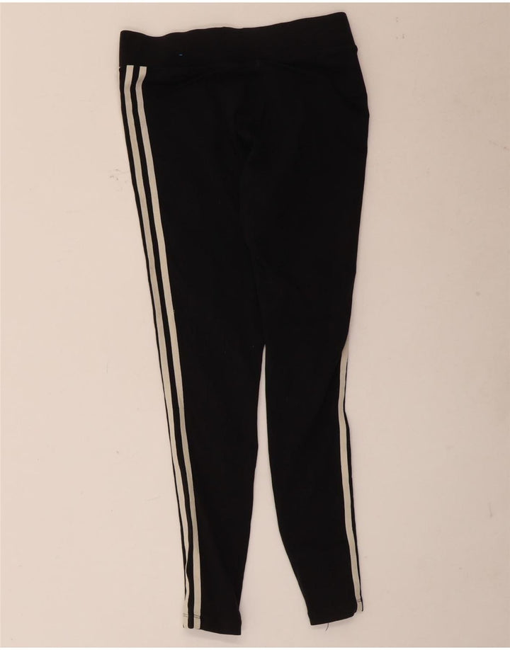 Leggings pentru bărbați Adidas UK 12, bumbac mediu negru