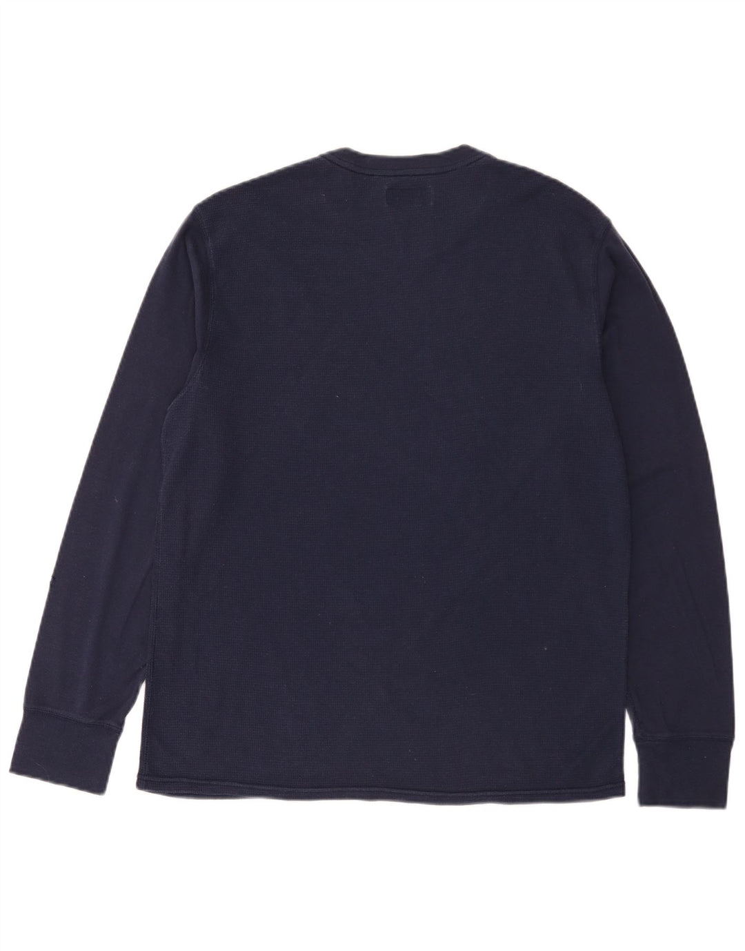 Top pentru bărbați Polo Ralph Lauren cu mânecă lungă, mediu bleumarin