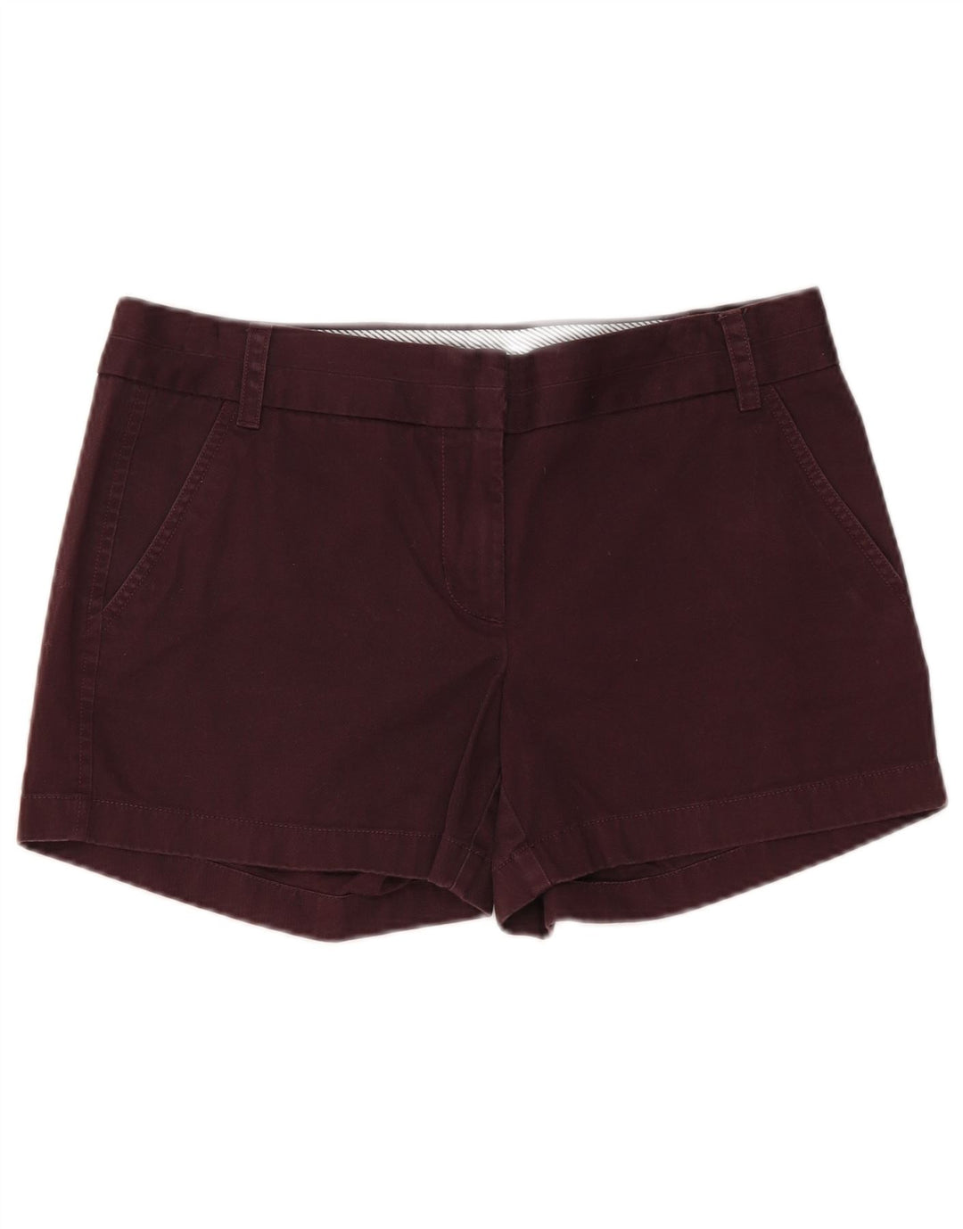 Pantaloni scurti chino pentru femei J. CREW US 8 Medium W32 Maro Bumbac