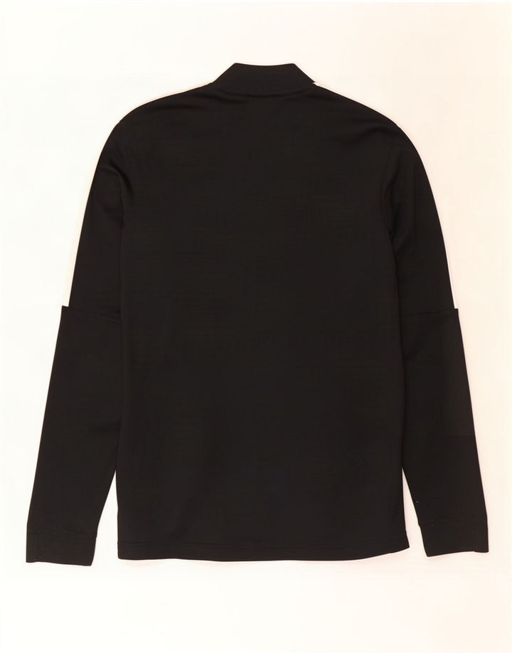 Jachetă de top pentru trening Nike Dri Fit pentru bărbați, negru, poliester color bloc