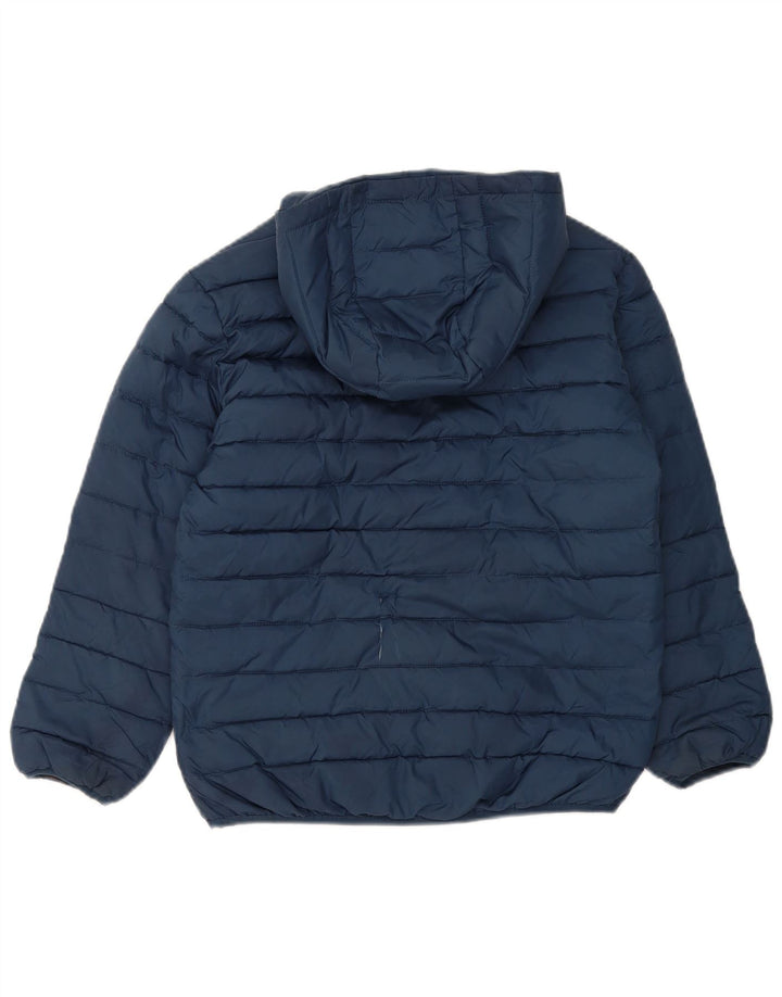 Jachetă căptușită cu glugă Quiksilver pentru băieți 13-14 ani, mare, poliester bleumarin