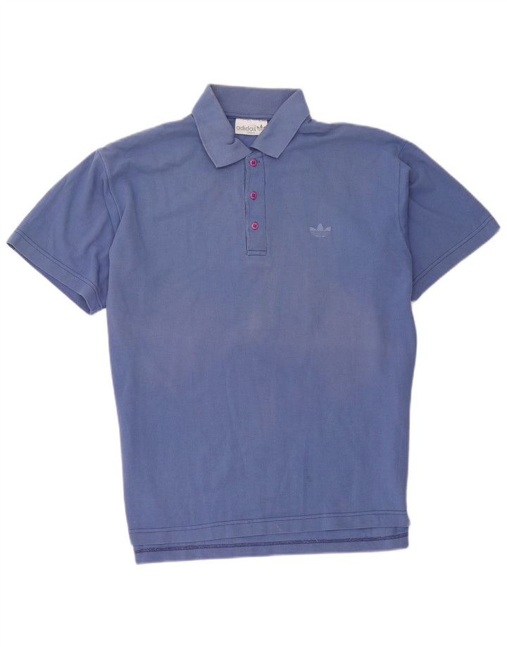 Tricou polo Adidas pentru bărbați, mare, albastru, bumbac