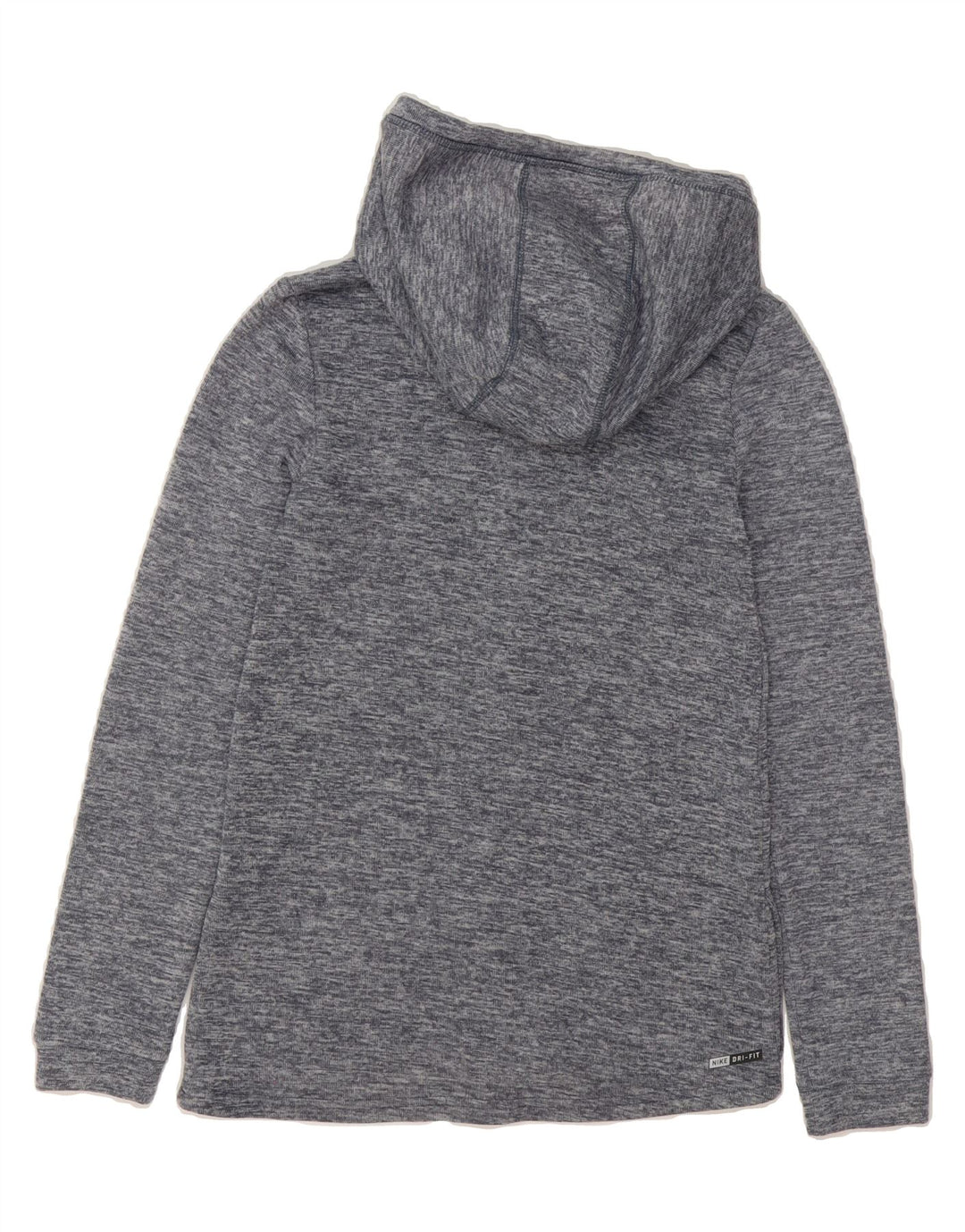 HURLEY Womens Zip Hoodie Sweater UK 8 Small Navy Blue Polyester Vintage Hurley and Second-Hand Hurley from Messina Hembry 