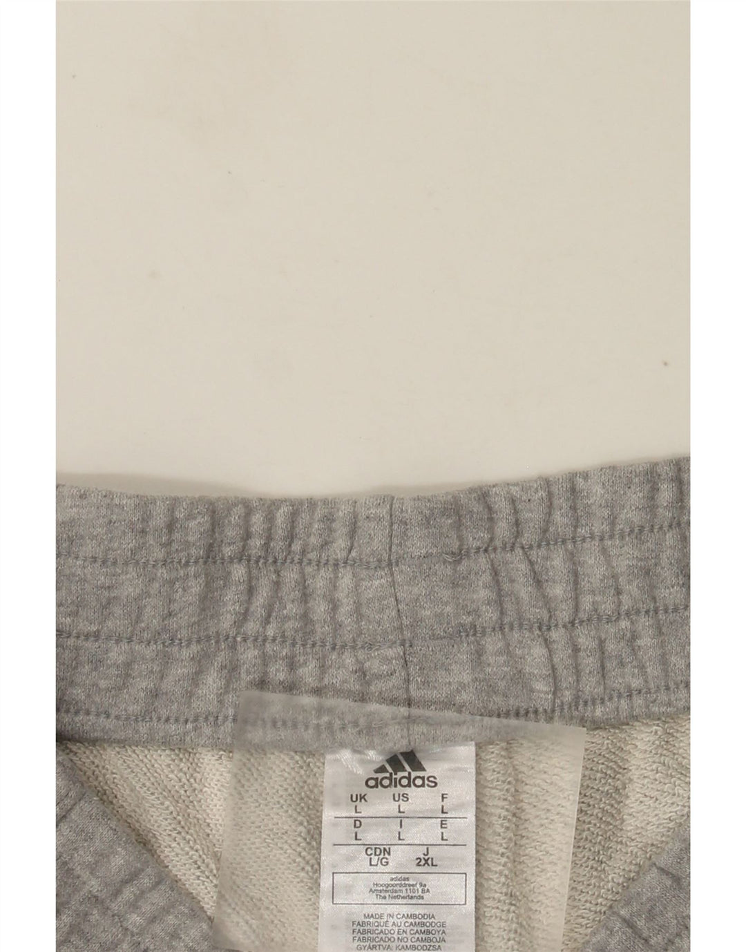 Pantaloni scurți sport adidas pentru bărbați, mari, gri, bumbac