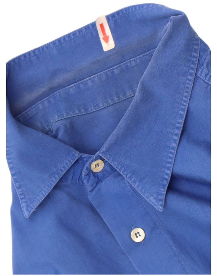 Cămașă cu mânecă scurtă Levi's pentru bărbați, bumbac albastru XL