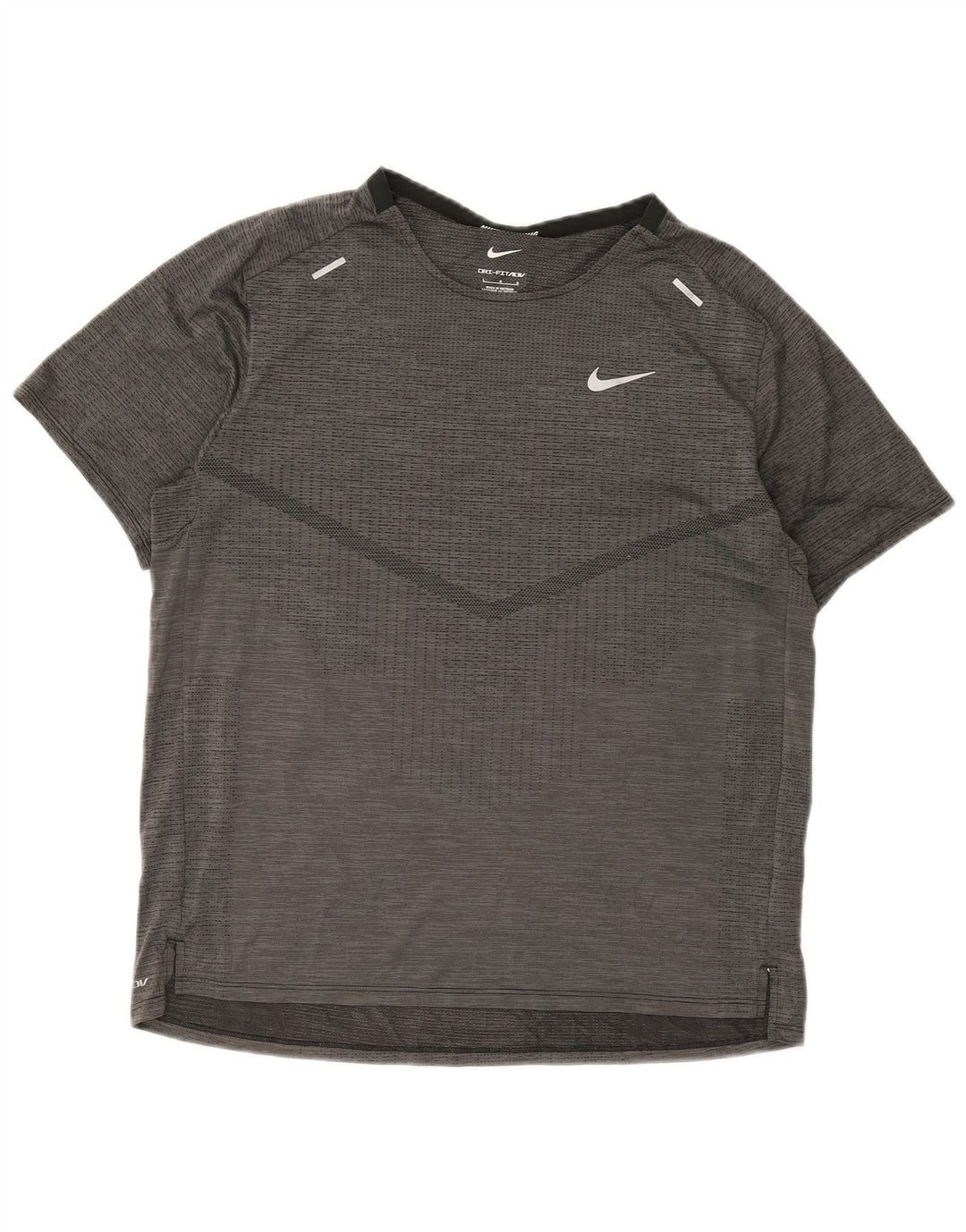 Tricou Nike Dri Fit pentru bărbați Top mare, gri, poliester, sport
