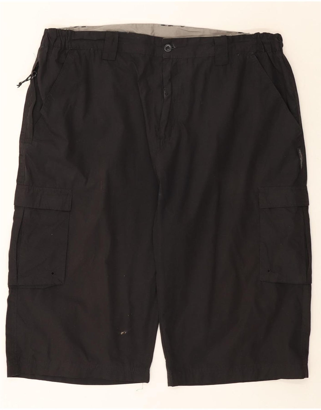 Pantaloni scurți cargo pentru bărbați Mountain Warehouse W40 XL poliester negru