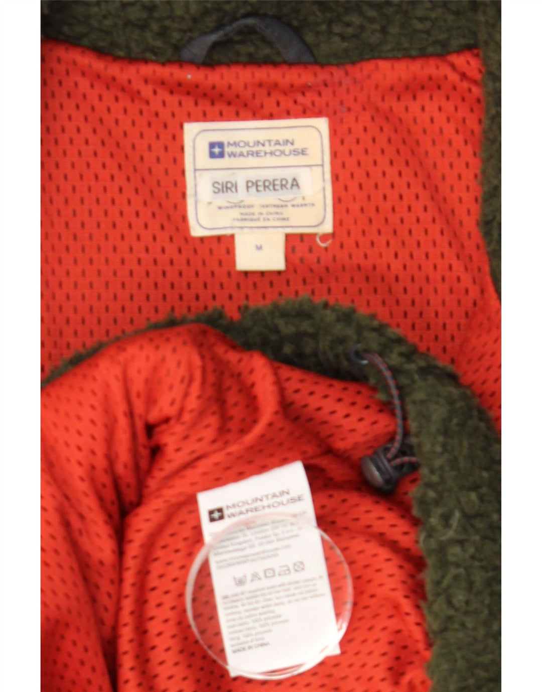 Jachetă polară pentru bărbați Mountain Warehouse UK 38 Medium Kaki Poliester