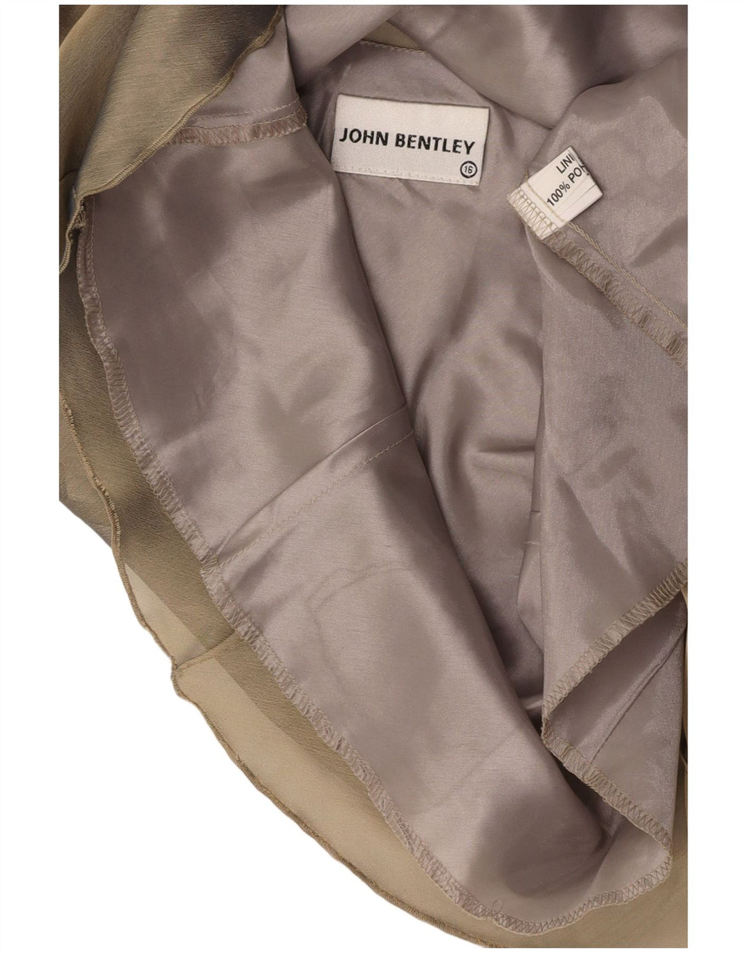 Bluză fără mâneci pentru femei JOHN BENTLEY UK 16 Poliester verde mare