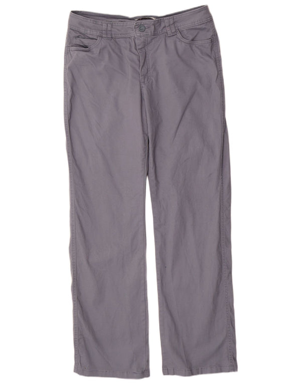 Pantaloni casual Lee pentru femei, cu croiala clasică, US 14 XL W34 L32, bumbac gri