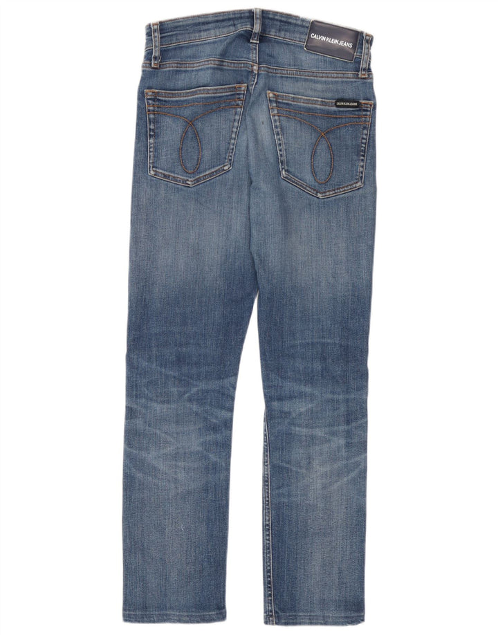 Blugi slim pentru bărbați Calvin Klein W28 L27 Bumbac albastru