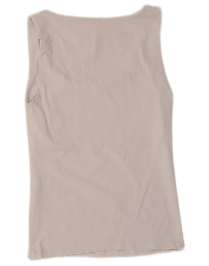 Vest Vest Top Femei Zara UK 8 Small Poliamidă Albă