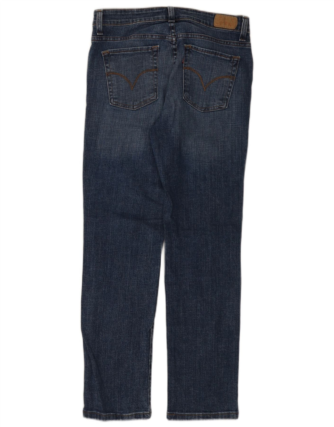 Blugi drepti pentru femei LEVI'S US 10 Large W30 L29 Blue Bumbac