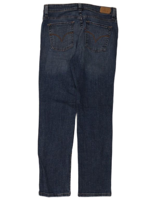Blugi drepti pentru femei LEVI'S US 10 Large W30 L29 Blue Bumbac
