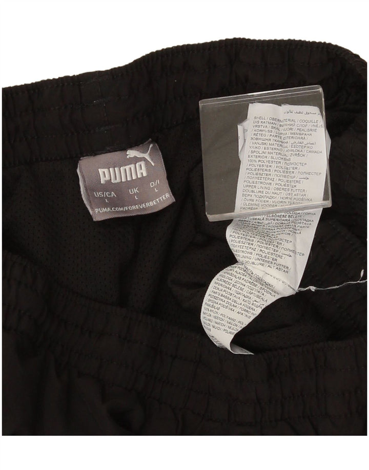 Pantaloni de trening Puma pentru bărbați, mari, negru, poliester