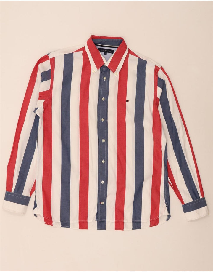 Cămașă pentru bărbați Tommy Hilfiger, cu dungi mari, multicolore
