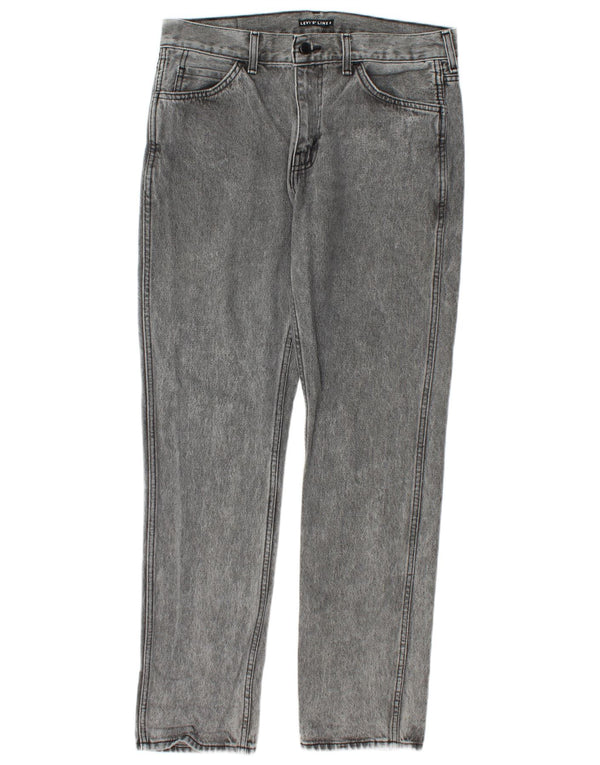 Blugi slim pentru bărbați Levi's W33 L32 bumbac gri