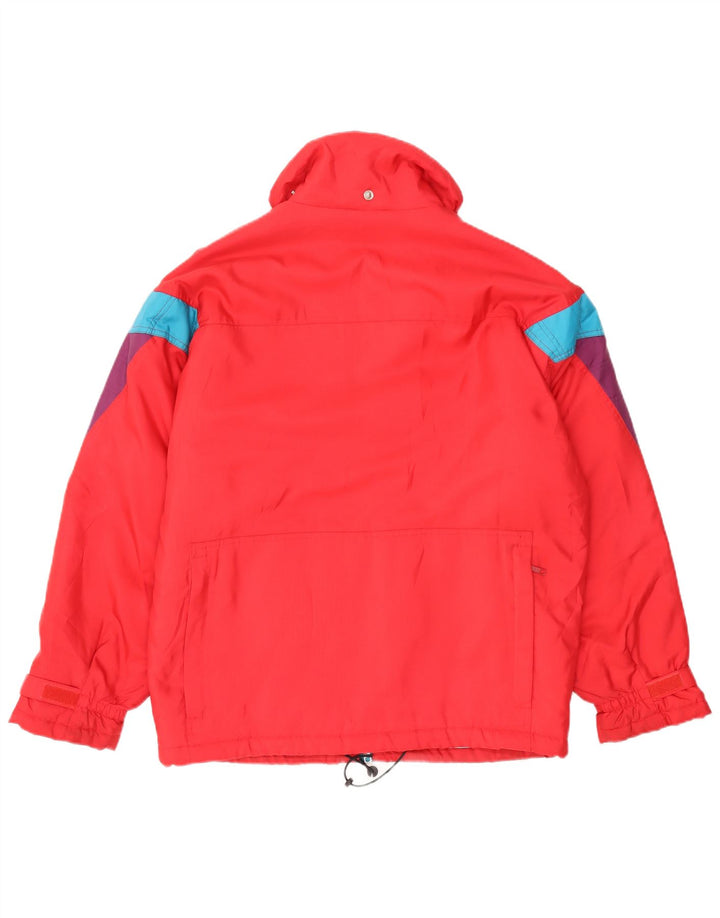 Jachetă de schi pentru bărbați Sergio Tacchini, roșu mediu, poliester color bloc