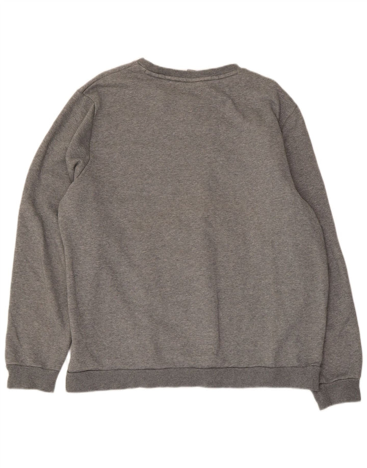 Pulover pentru bărbați Puma, XL, bumbac cu pete gri