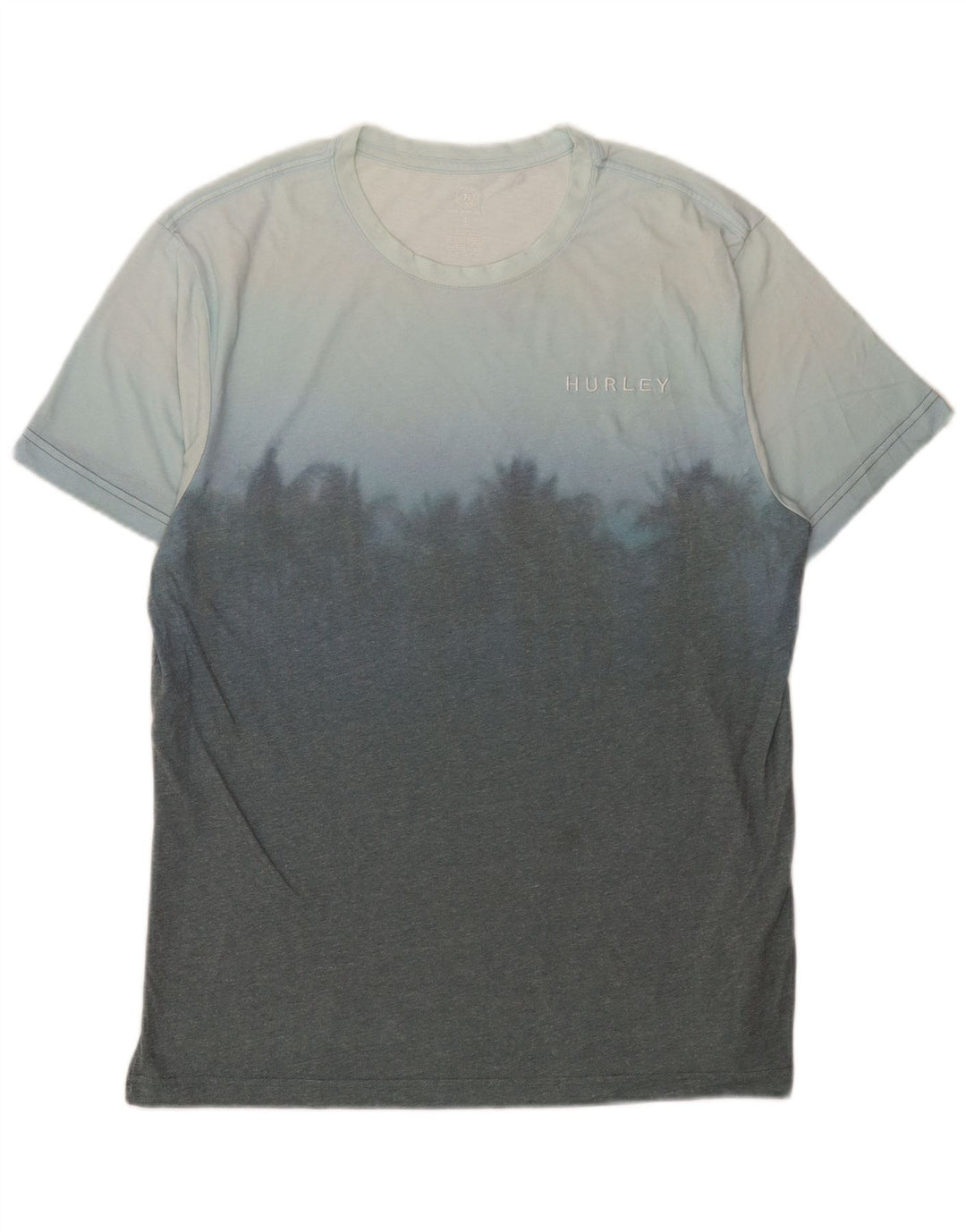 Tricou pentru bărbați Hurley Top mare, albastru, poliester color bloc