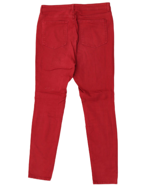 Pantaloni de damă Boden Brighton Skinny Casual UK 14 Large W32 L30 Red