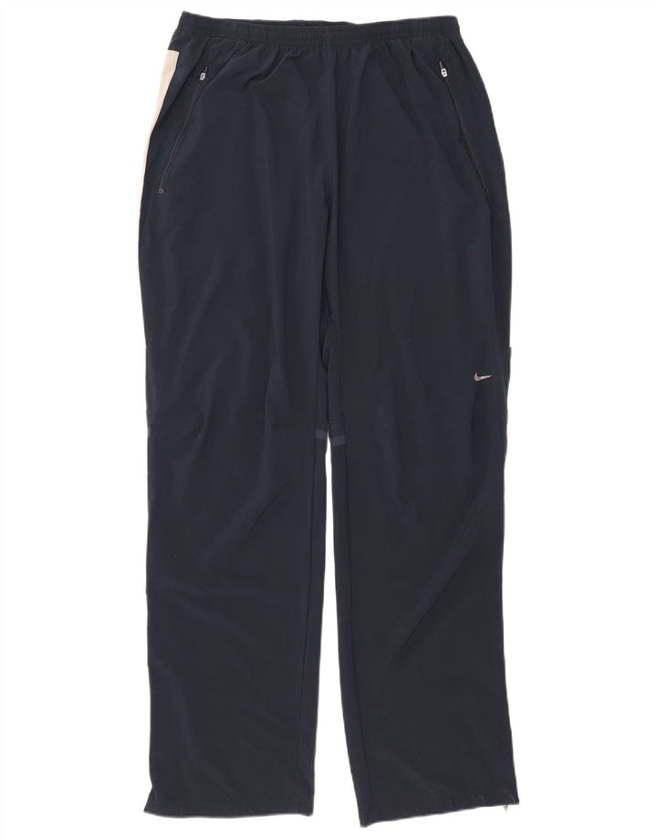 Pantaloni de trening Nike pentru bărbați, XL, bleumarin, poliester color bloc