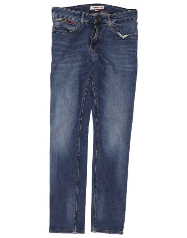 Blugi slim pentru bărbați Tommy Hilfiger W32 L32 bumbac albastru