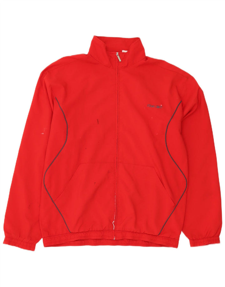 Jachetă de trening pentru bărbați Reebok, XL, poliester roșu