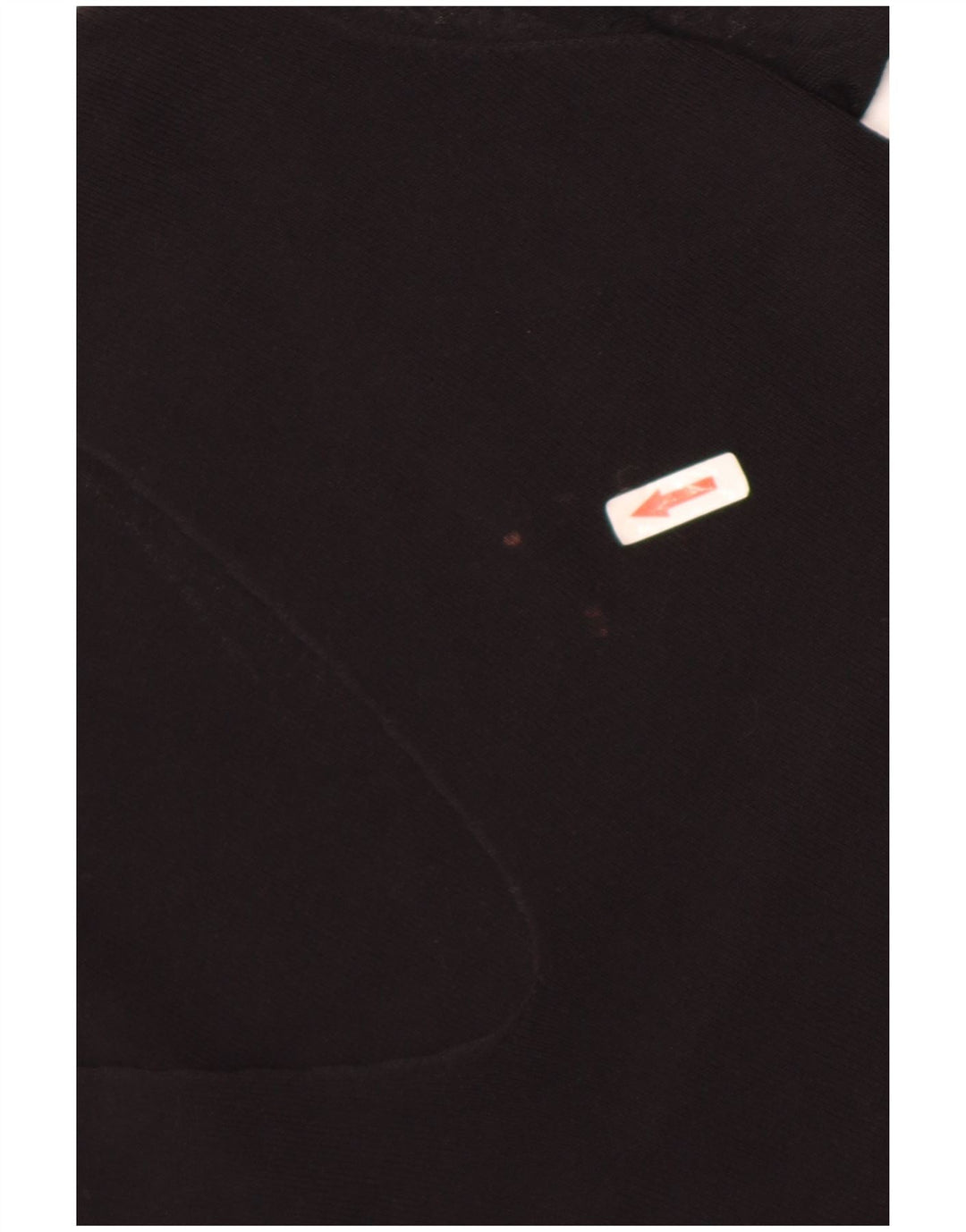 Top femeie Zara cu mânecă lungă UK 10 mic, negru, viscoză