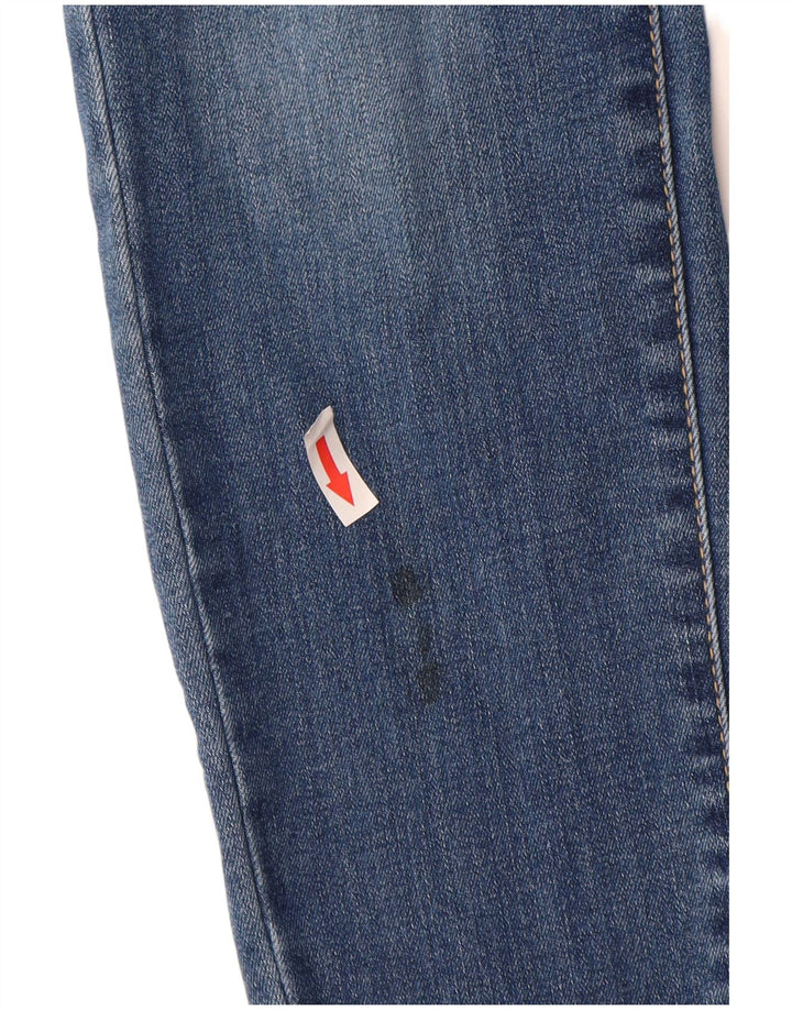 Blugi skinny pentru femei cu talie medie Mossimo US 6 Small W28 L27 Bumbac albastru