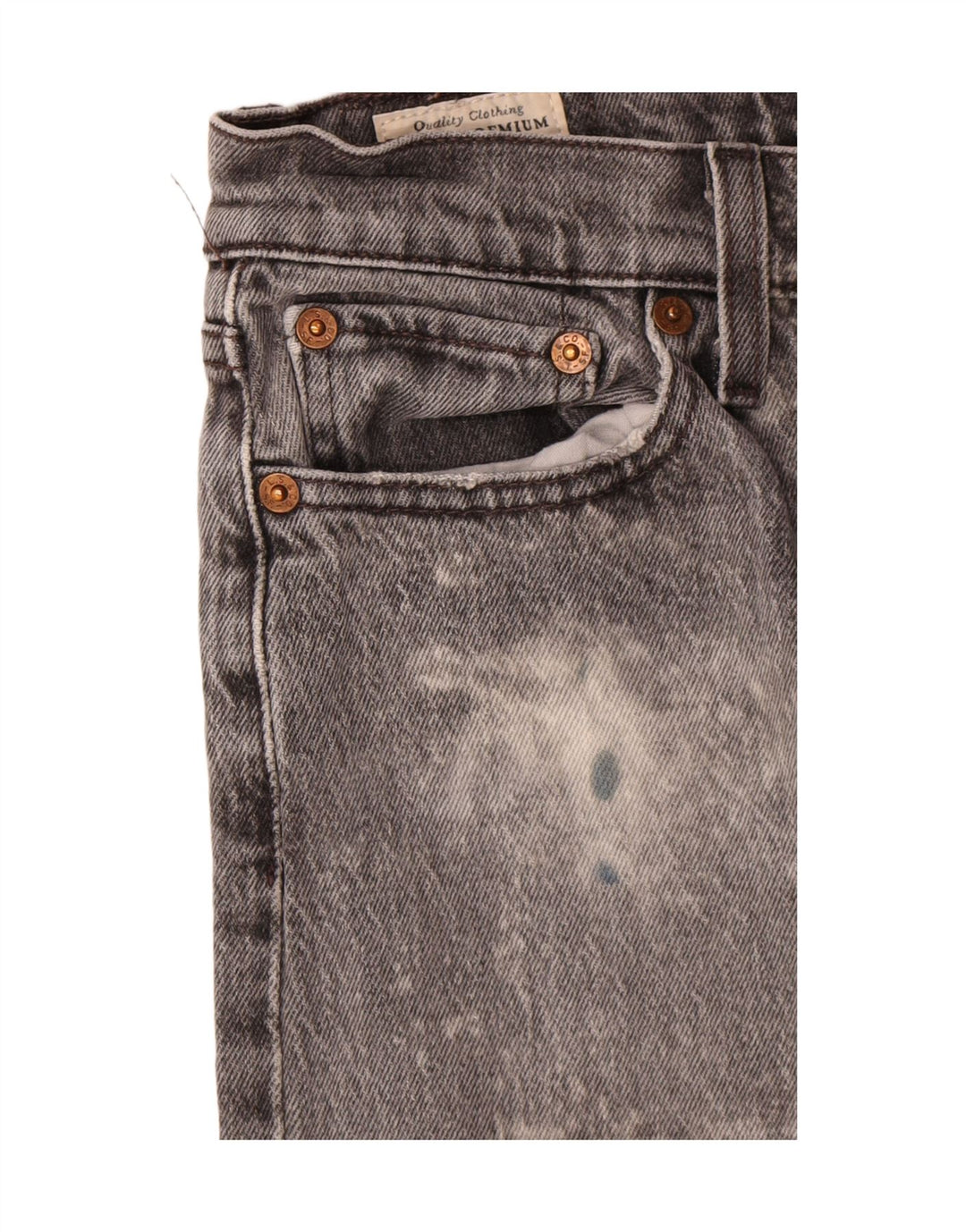 Blugi Levi's Wedgie Straight pentru femei W26 L26 bumbac gri