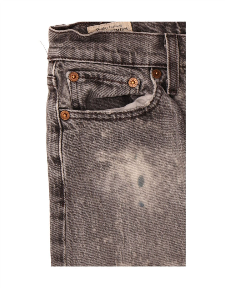 Blugi Levi's Wedgie Straight pentru femei W26 L26 bumbac gri