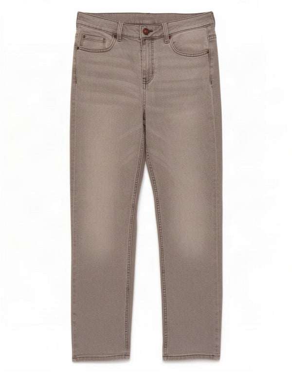 Blugi drepti pentru femei Marks & Spencer The Sienna UK 12 Medium W30 L27 Gri