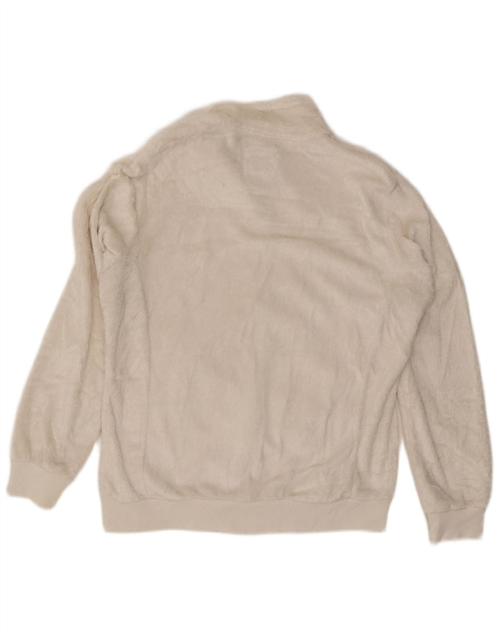 Jachetă fleece pentru femei Champion UK 18 XL, poliester alb